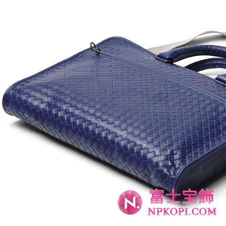 ボッテガヴェネタ/BOTTEGA VENETA/ レザーブリーフケース(２ＷＡＹ仕様) /ネイビー248395 vq131 4223